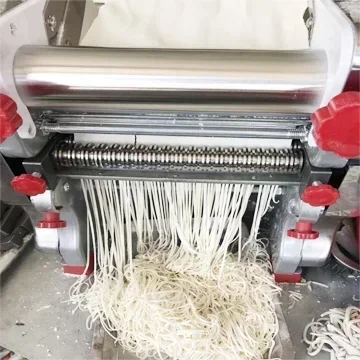 Hot Sale Stainless Steel Small Commercial Electric Fresh Noodle Making Machine Ramen Pasta Maker Dough Roller Sheeting Machine