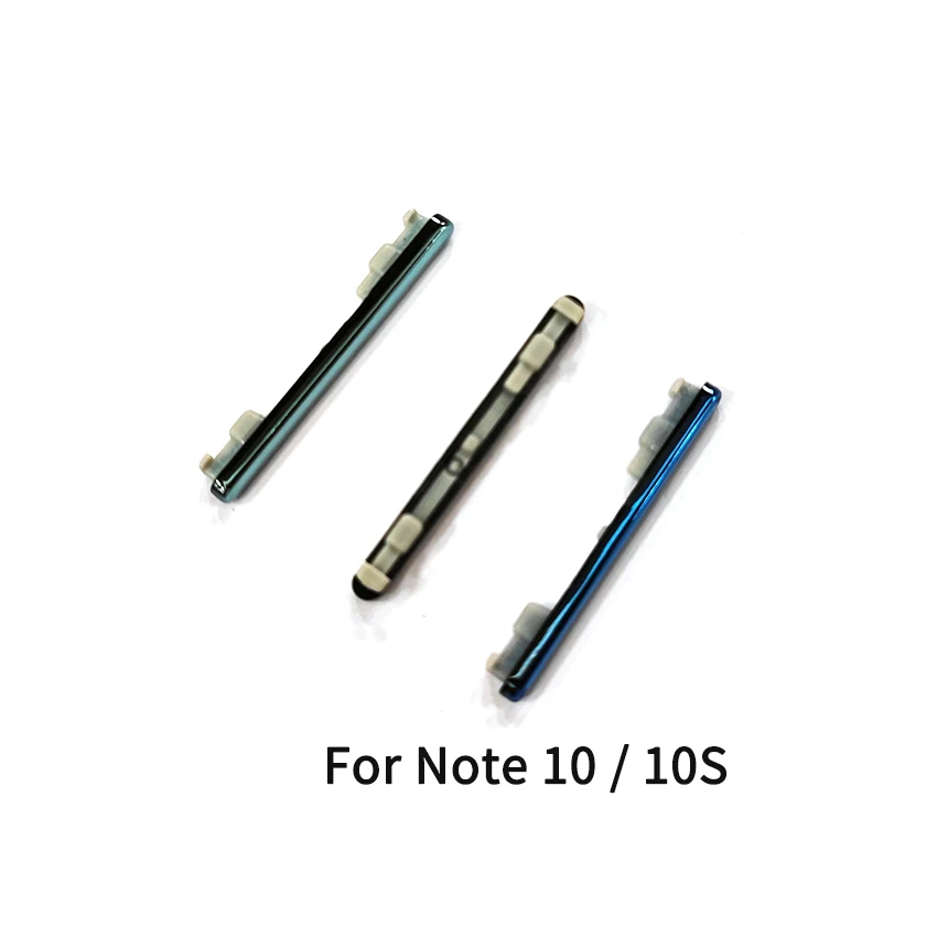 Phone Switch Key Power Volume Control Button For Xiaomi Redmi Note 10 10S 4G Version Volume Up Down Side Button Key Repair Parts