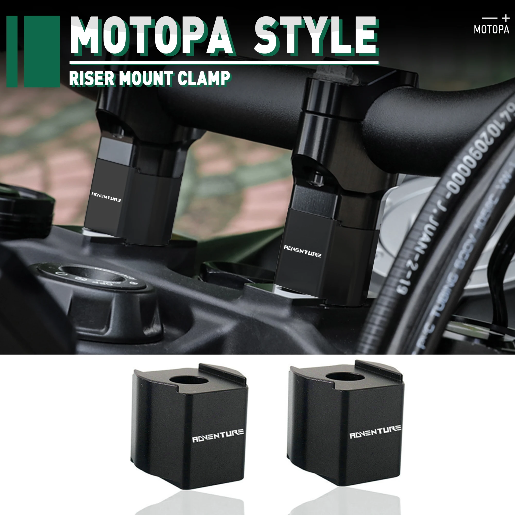 Handlebar-Riser-Adapter-For-KTM-390-790-890-1090-1190-ADVENTURE-ADV-790 ...