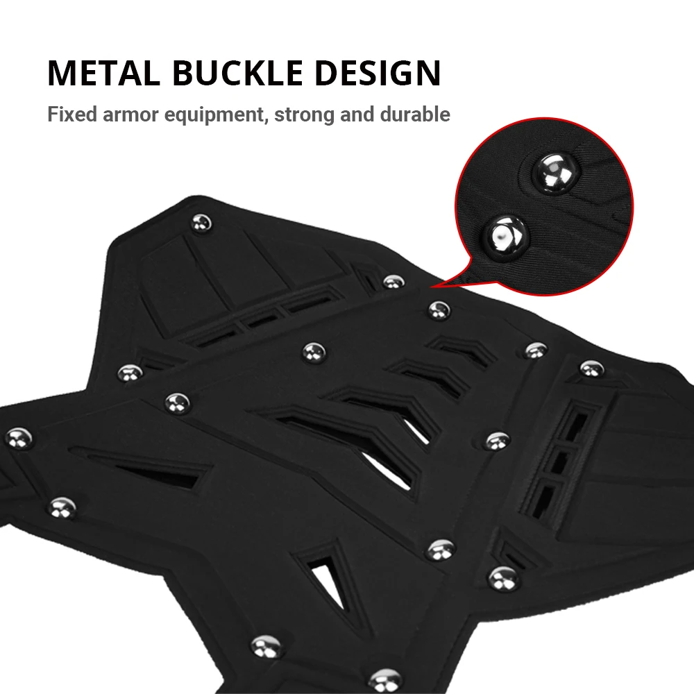 Motorcycle Armor Jacket Armor Vest Riding Protection Motocross Body Chest Back Protective Vest Motorcycle Equipment