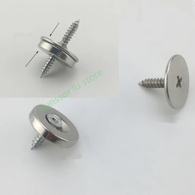 Sliding Door Suction Micro-strong Magnetic Absorption Circular Magnets Hole Furniture Hardware magnetic cabinet catches door catches magnetic cabinet latches cabinet door latch