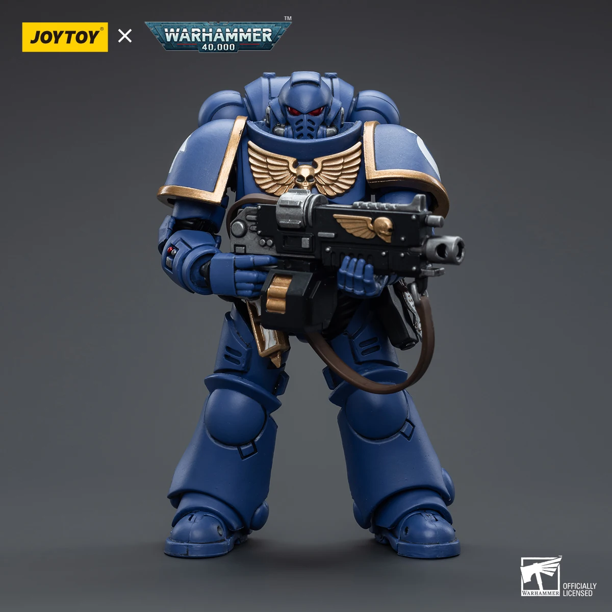 

『In Stock』JOYTOY 1/18 Action Figures Warhammer 40k Ultramarines Intercessors 1 Pcs Anime Games Figure Toys Military Model