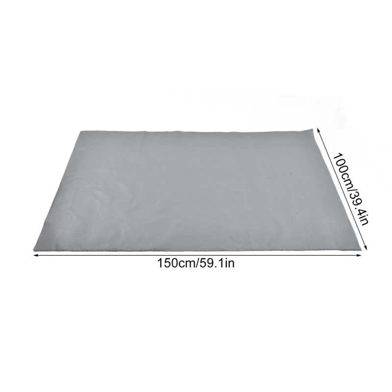 100x150cm Grill Fireproof Mat Fireproof Fiberglass Reusable Insulating Fire Pit Pad For q Aliexpress