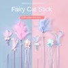 Pet Supplies Cat Toys Cat Teasing Sticks Self Play Bells Fairy Sticks Feathers  Self Fun  Bite Resistant  Long Pole  Cat Teasing 6