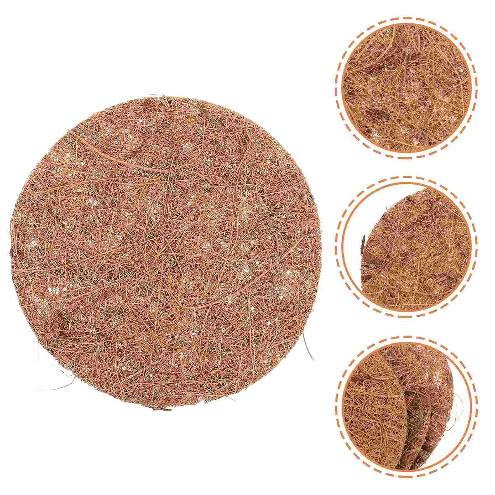 

Basket Coconut Liners For Planters Fiber Liner Coir Fiber Fiber Planter Liner Palm Mat Basket Liners Basket