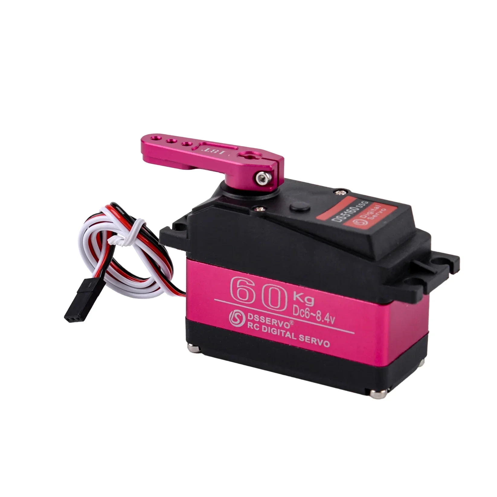 150KG/80KG/60KG Servo robotico digitale in metallo DS51150 180/270 gradi Impermeabile IP66 Funzione di alimentazione per RC Drone Smart Car Robot - immagine 2
