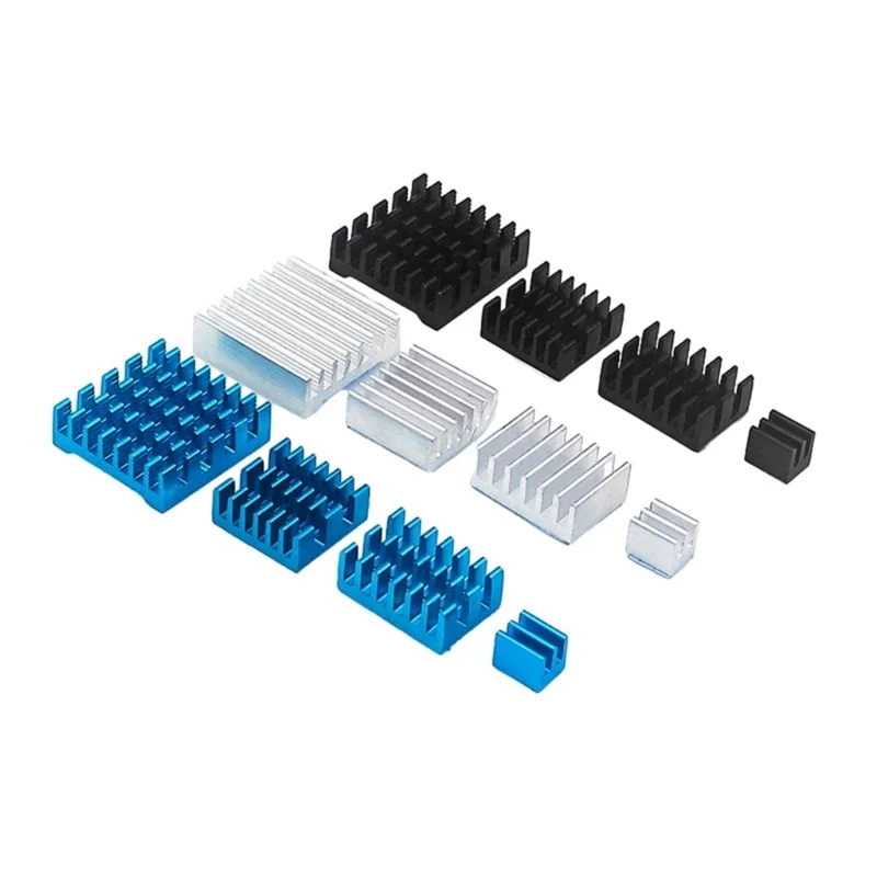 

Радиатор платы для RPI 5, радиаторы для макетной платы Zero2W, охлаждающая подставка, 4 шт.