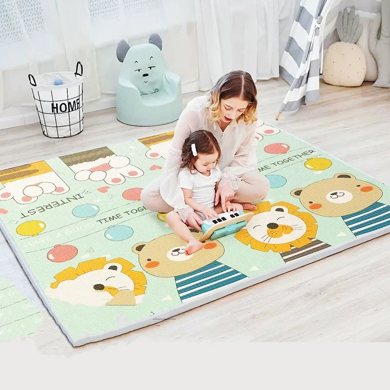 Double-sided Pattern Thick Baby Play Mat Educational Carpets in The Nursery Climbing Pad Kids Rug Activitys Games Toys