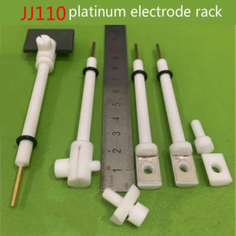 JJ110 upgrade platinum plate electrode clamp platinum working electrode clamp Pt working electrode clamp 5