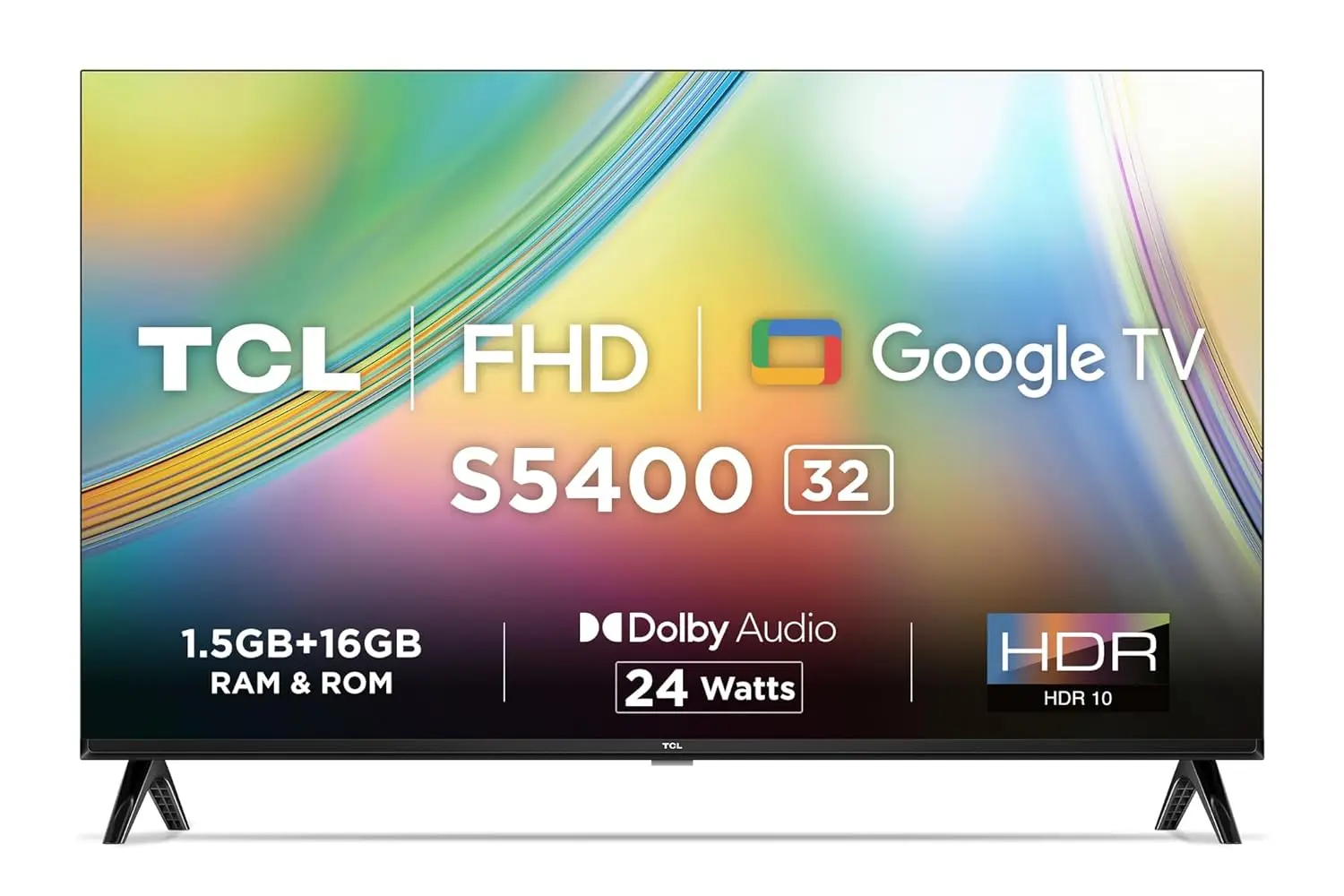 32インチのスマートテレビ,Google,dolbyオーディオ,hdr TCL  