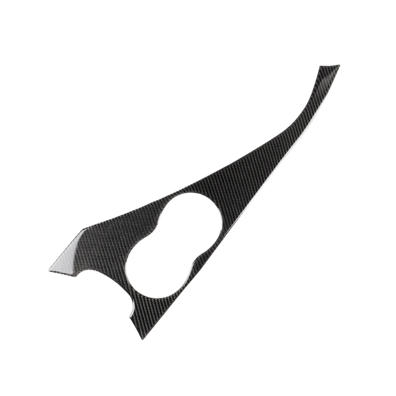 

Наклейка на внутреннюю отделку салона автомобиля, внутренняя отделка рамы из углеродного волокна, крышка для Q50 2014-19