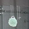 Shower Door Hooks 7-inch Clear Acrylic Extended Over Door Hooks for Bathroom 0.47-in Frameless Glass Door Tool Free Shower Towl 4