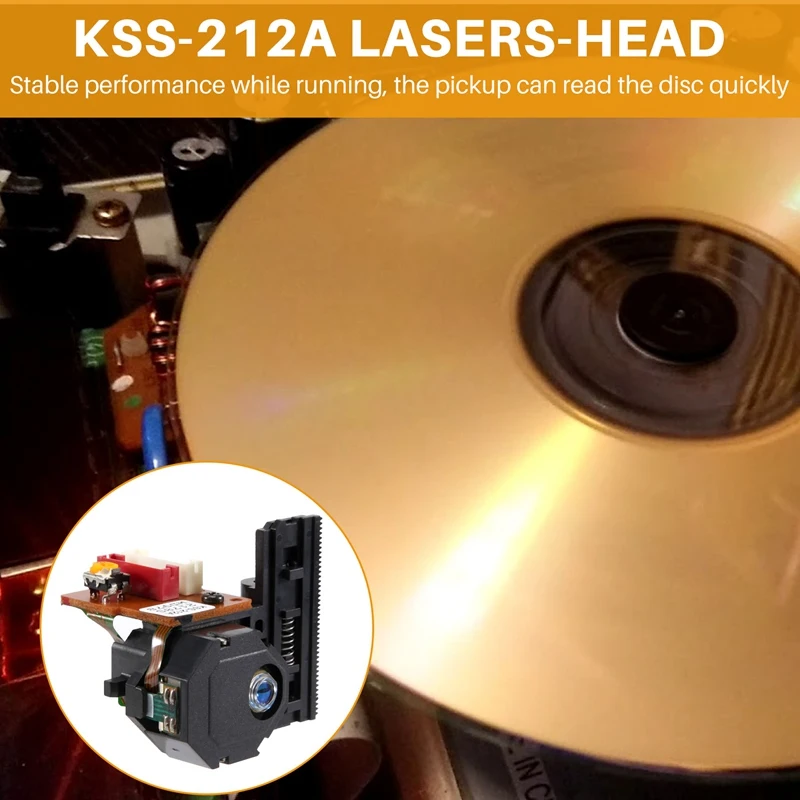 KSS-212A Laser-Head VCD CD Audio Replacement KSS-210A 212B 150 Optical Pickup Lasers-Lens