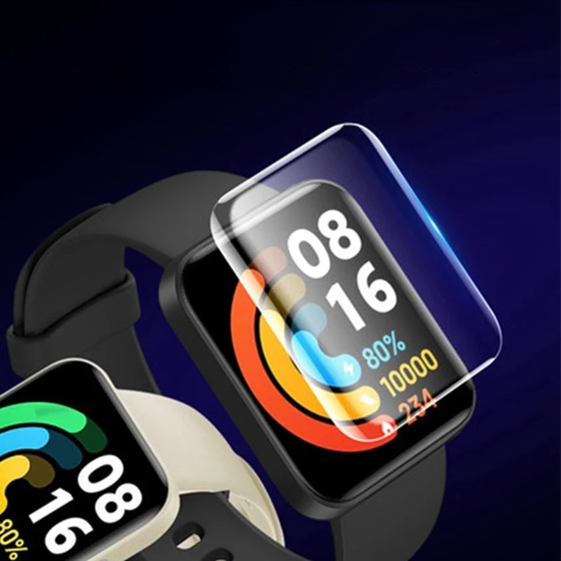 Hydrogel TPU Screen Protector Film for Smartwatches - Premium Protective Watch Accessory