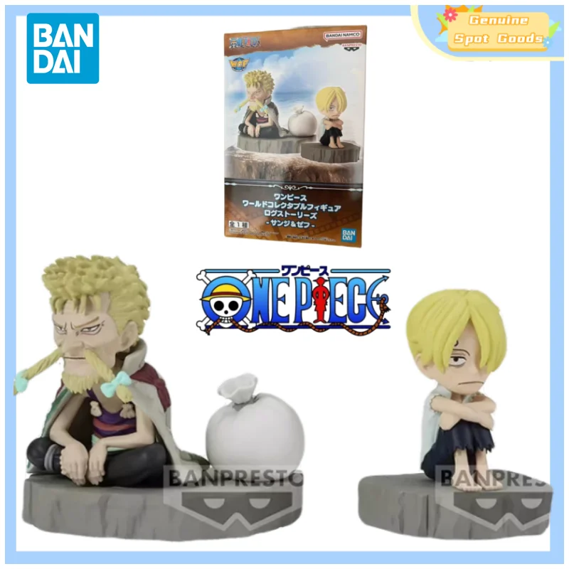 Genuine Bandai One Piece Wcf Storyline 7 Sanji Zeff Squad Anime Action Figures Modello Regalo Da Collezione Per Giocattoli Hobby Bambini