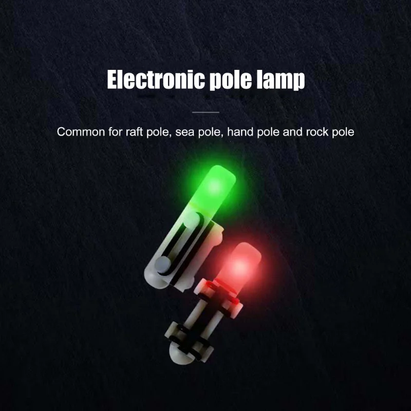 1-2PCS Fishing Electronic Rod Luminous Stick Light LED Color