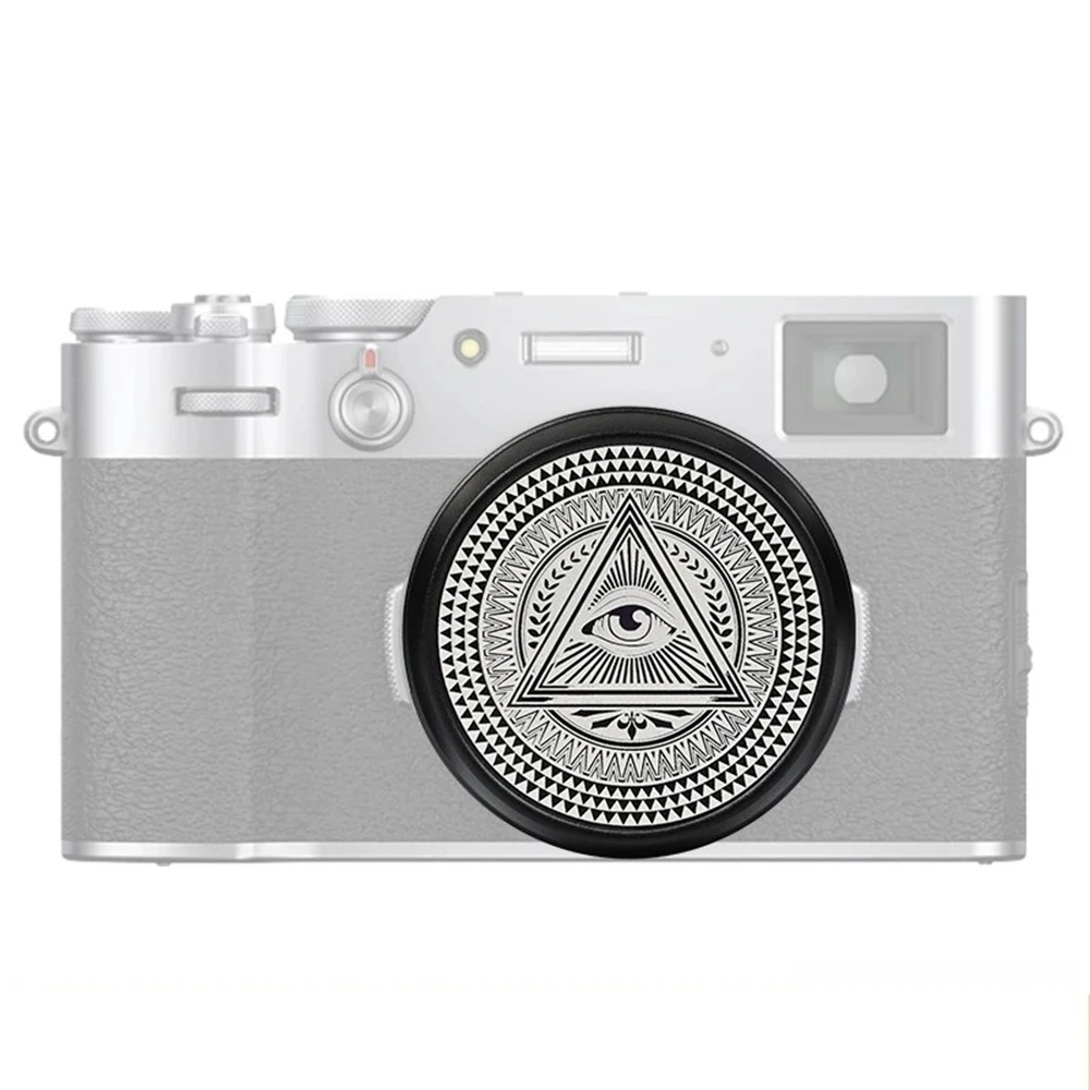 Premium Aluminum Camera Lens Cap with EVA Soft Lining - Fuji Accessories