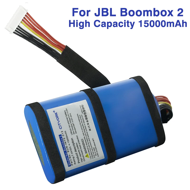 Jbl Boombox OEM Akku Für 2 7,4V 10000mAh/74Wh Li-Polymer SUN-INTE Jbl Akku