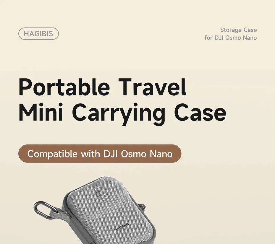 Hagibis Portable Hard Case for DJI Osmo Nano