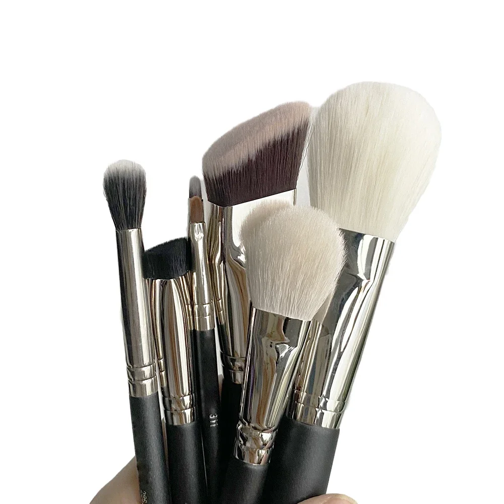 Makeup Brushes Set 135s Powder 171S Foundation 133 Cheek Blush 286s Tapered Eye Blending 106 Concealer Cosmetic Brush Kit - 6