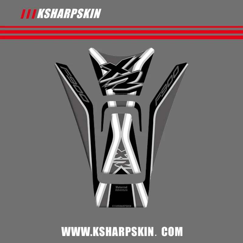 

Устойчивые к царапинам наклейки из углеродного волокна для топливного бака, мотоциклетные наклейки, наклейки с рыбьими Костями для BMW F900 XR F900 XR 2020
