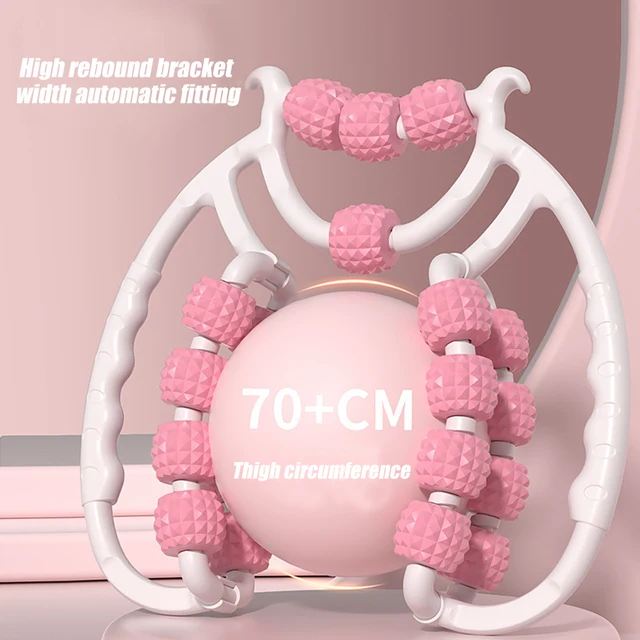 Newest 20 Wheel Annular Leg Clamp Massager Anti-cellulite Massager Body Slimming Roller Massage for Body Massager Relax 3