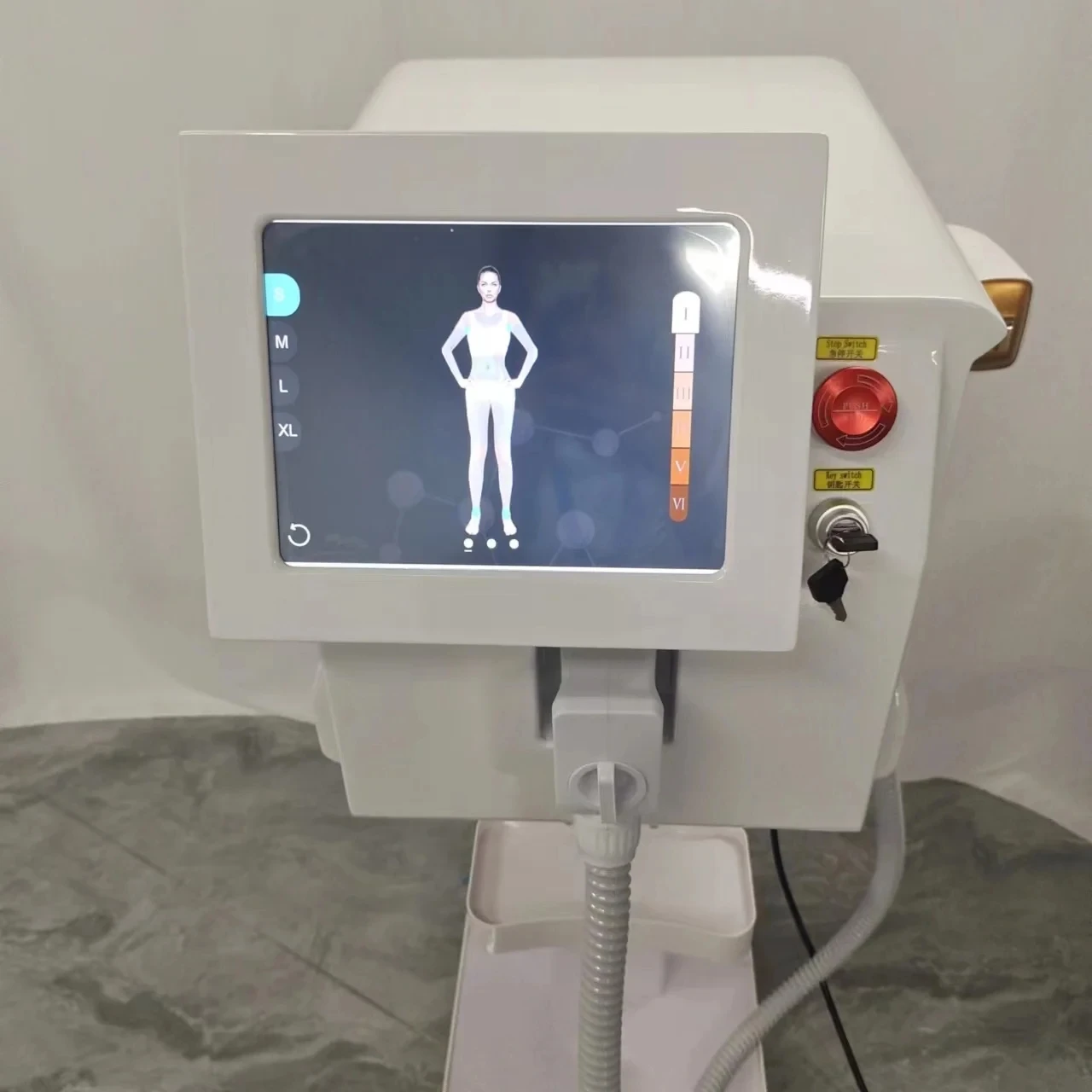 3000W 808nm Diode Laser Hair Removal Machine-Painless 3 Wavelengths Professional Desktop for Salon & Skin Rejuvenation