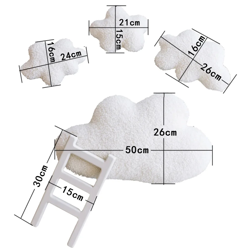 Children's Photography Cotton Pillow Cloud Pendulum Pillow Newborn Photography Prop Newborn Photography Prop