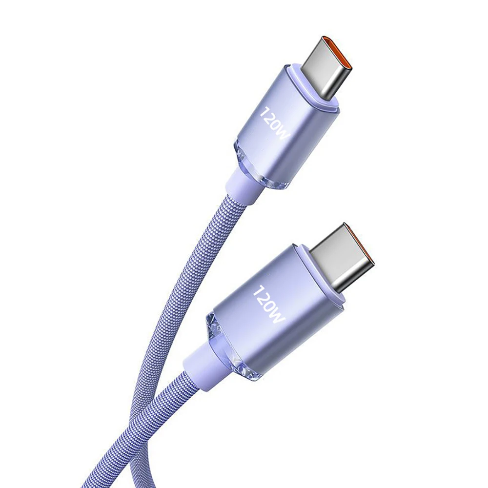 ตัวเลือกสินค้า สายชาร์จเร็ว USB-C 120W รองรับทุกอุปกรณ์ พร้อมใช้งานทันที