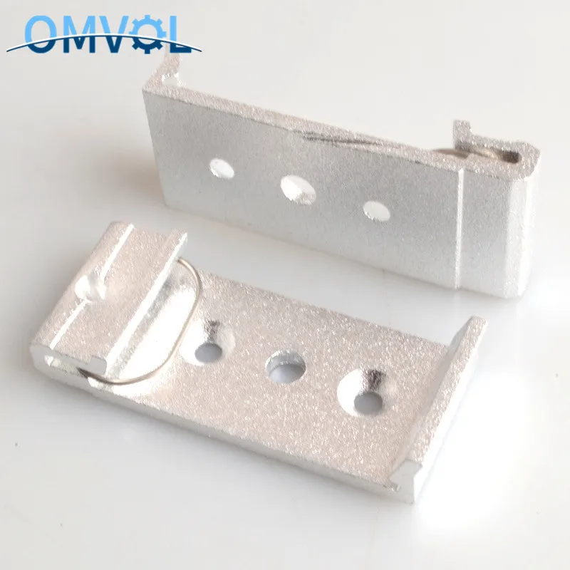 awlbed Set di 20 fibbie di fissaggio per console centrale auto
