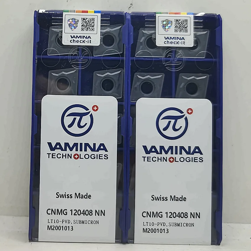 CNMG120404NN LT10/CNMG120408NN LT10/CNMG120412NN LT10 LAMINA CNC 카바이드 인서트 10 개/상자