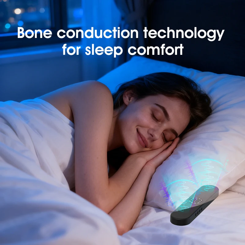 Mini Sleep Bluetooth Speaker White Noise Sleep Aid Hifi Sound Music Box  wireless Handsfree Call MP3 Music Player Timed Shutdown