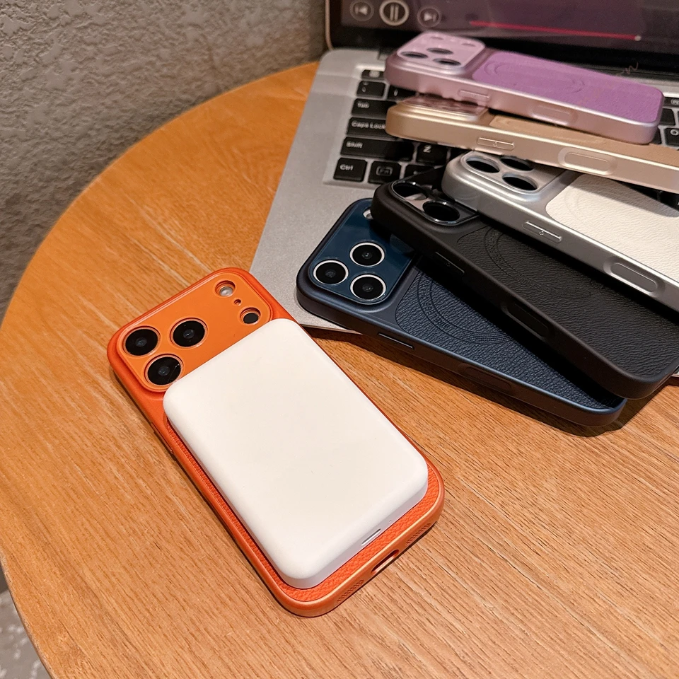 Leather Magnetic Phone Case - Luxury Shockproof Hard Protector Cover