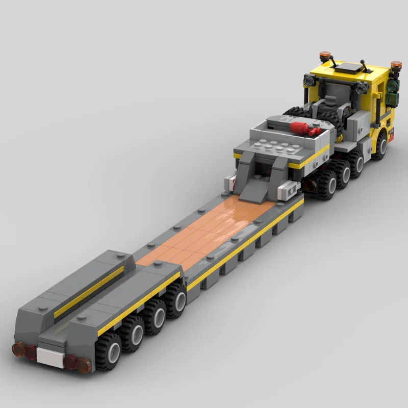 Special Transport Lego Heavy Haulage Building Block MOC-192687