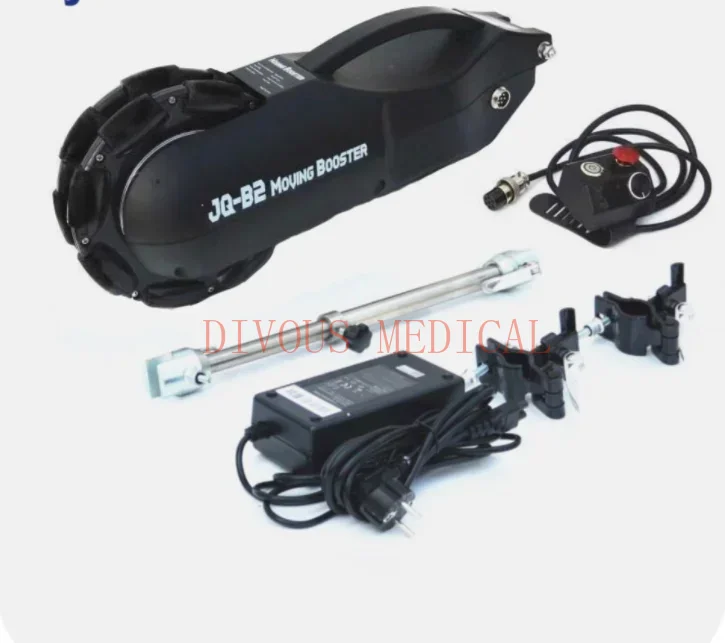 8Inches N/W 8KG Body Disabled Portable Lightweight Wheelchair Attachment Electric Power Booster 5