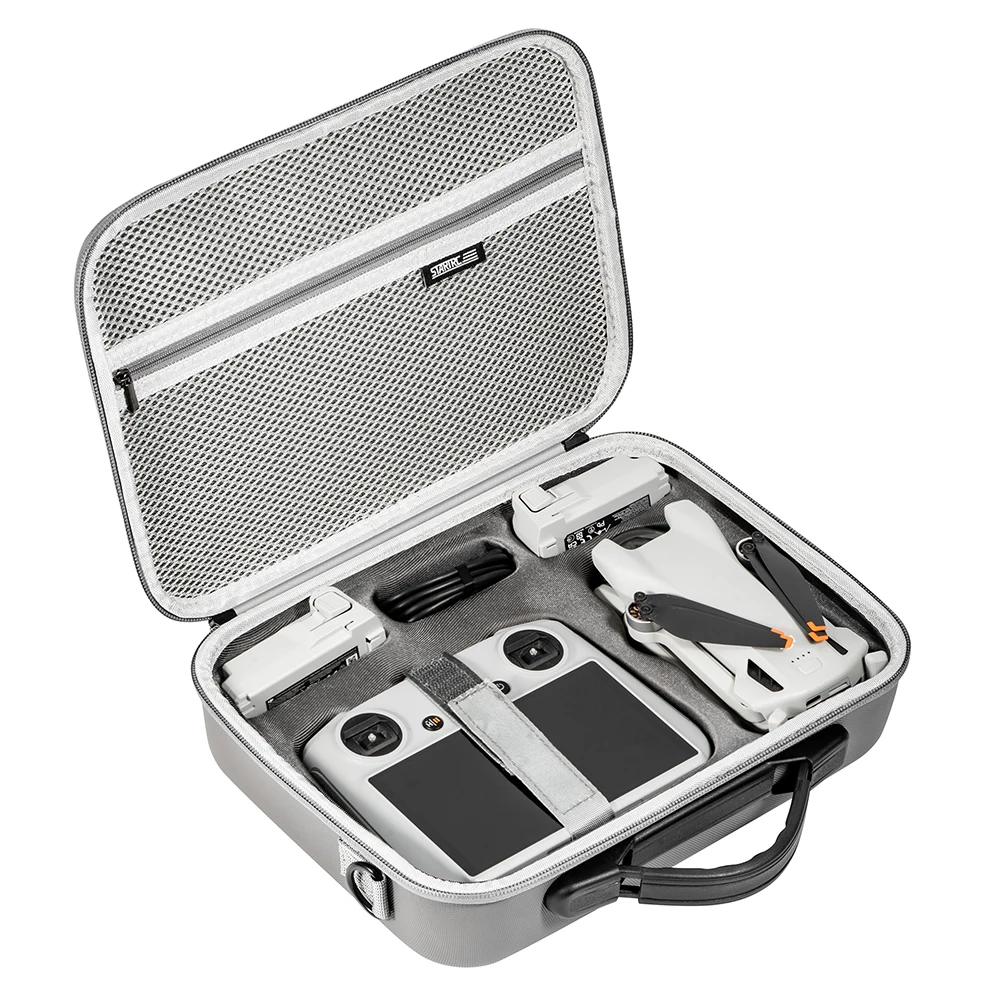 

Для DJI Mini 3 Pro сумка для хранения амортизирующая подкладка аксессуары для дрона сумка для переноски жесткий чехол с ручкой защитный чехол