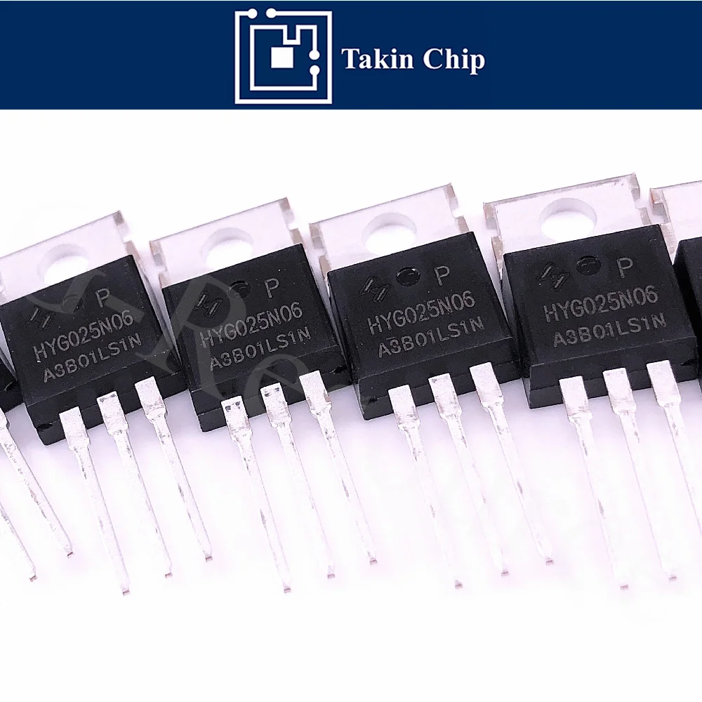 

(10 шт.) HYG025N06LS1P TO-220 HYG025N06 60V 160A 2.5mΩ MOSFET