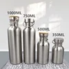 350ML 500 750 Portable Stainless Steel Water Bottle 1000ml Bamboo Lid Sports Flasks Travel Cycling Hiking Camping Bottles BPA