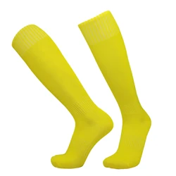 Unisex Solid Color Sports Knee - High Socks for Soccer, Cycling, and Basketball (6)