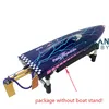 H620 Fiber Glass Electric Race PNP RC Boat W/ Motor Servo ESC W/O Battery 75km/h TOUCAN Outdoor Toys for Adult Boys TH02659 2