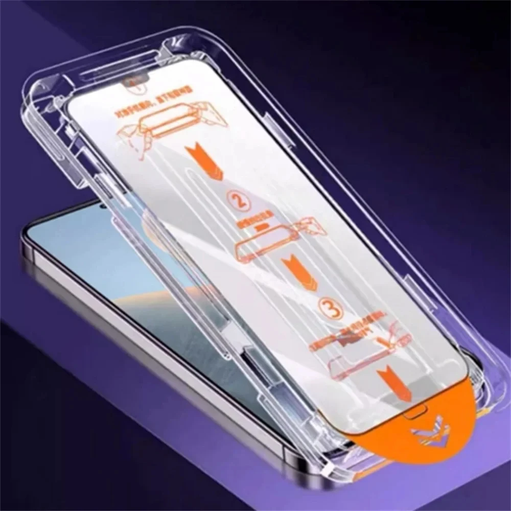 Premium Tempered Glass Screen Protector with Oleophobic Coating - Dust-Free Packaging