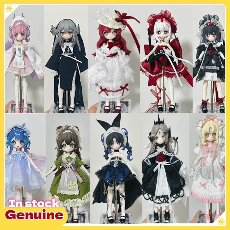 Genuine Meki Heart Of Creation Blind Box In Stock 1/12 MJD Joint Movable Action Figure Birthday Gift Ornament Collectible