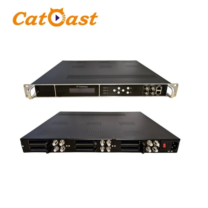 

CAM-CI DVBS/S2 tuner to IP output satellite IRD PCMCIA Digital Headend IPTV IP Gateway