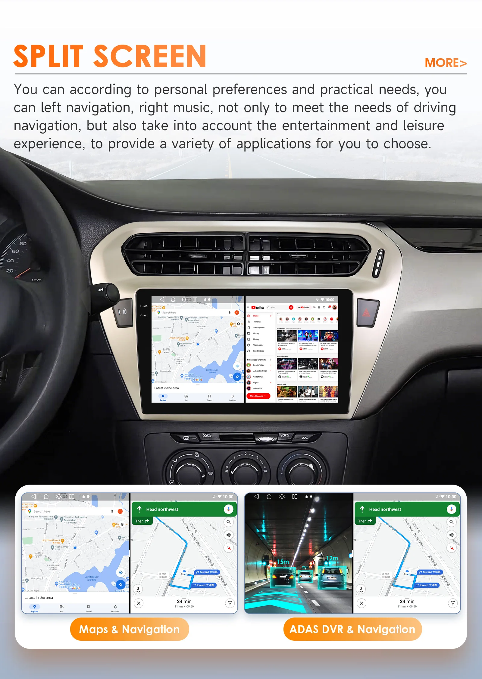 Hizpo 8G 128G 2Din Android 14 Autoradio für Peugeot 301/Citroen C-Elysee Elysee 2013-2018 AI Auto-Multimedia GPS 4G Carplay 6115 – Detail 39