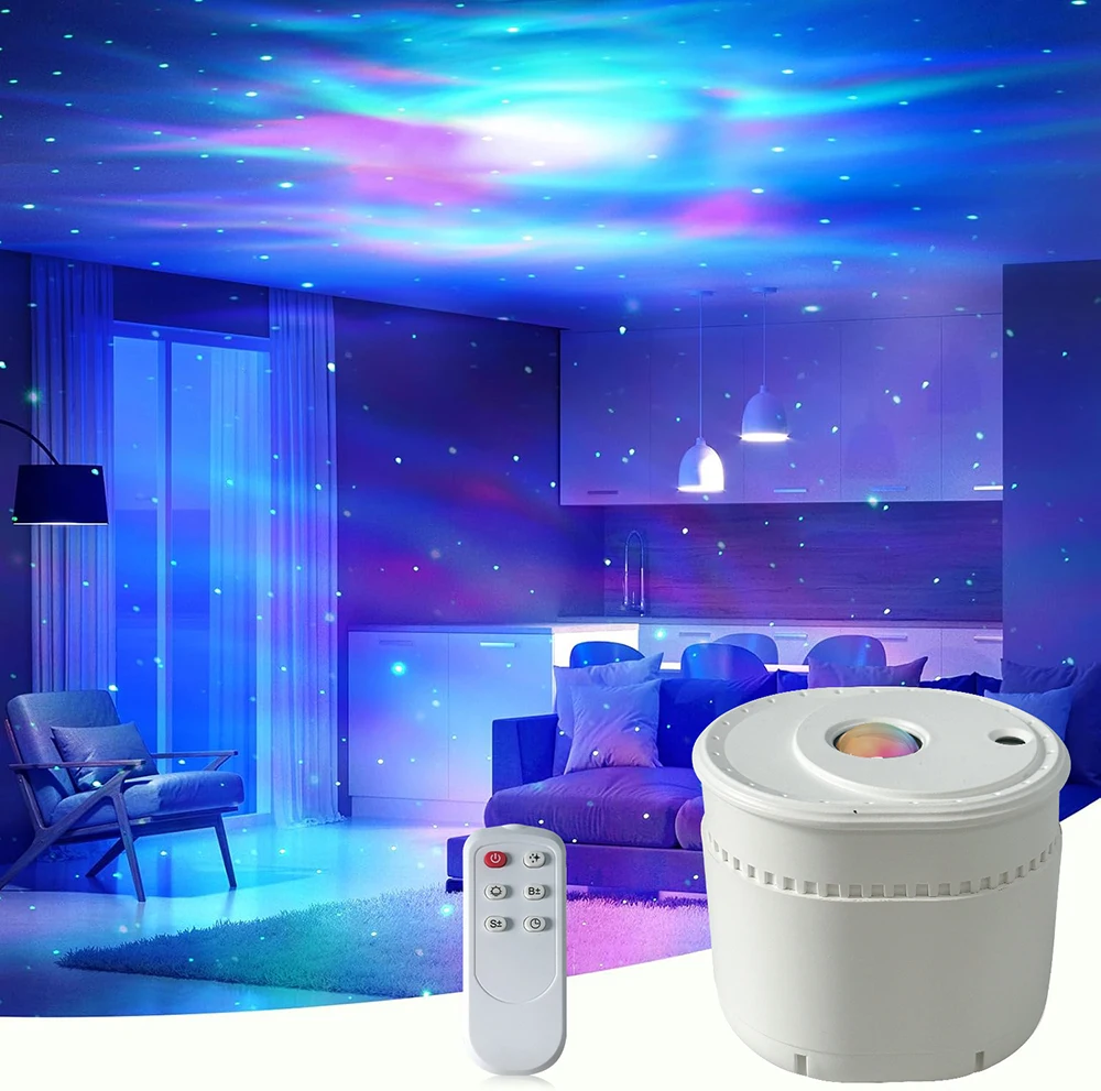 Celestial Galaxy Starry Sky Projection Lamp - Romantic Nebula Night Light Gift