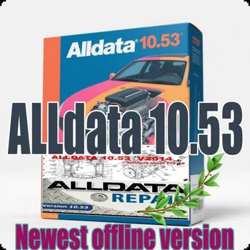 Software di Riparazione Auto Alldata 2024 Ultima Versione 10.53v, Software per Tutti i Veicoli con Supporto Tecnico, Installazione Gratuita