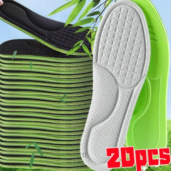 Solette ortopediche in memory foam morbido 5D Sottopiede deodorante Scarpe sportive Assorbe il sudore Accessorio per scarpe antibatteriche traspiranti 1