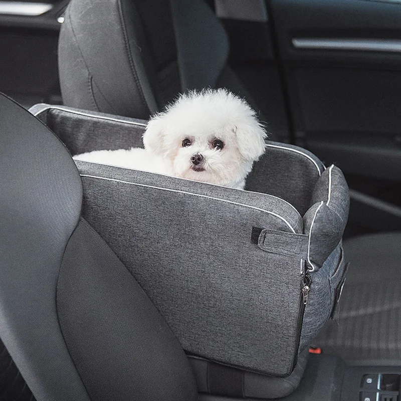 Portable Cat Dog Car Seat Travel Central Control Safety Pet Seat