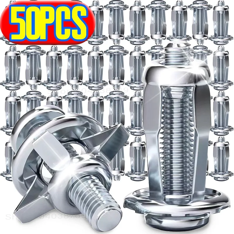 Petal Screw Jack Nut and Bolt Set Anchors Petal Expansion Plugs for Curtain Clamp Rivet Lock Bolt Board Wall Fasteners screw bolt nut set expansion plugs