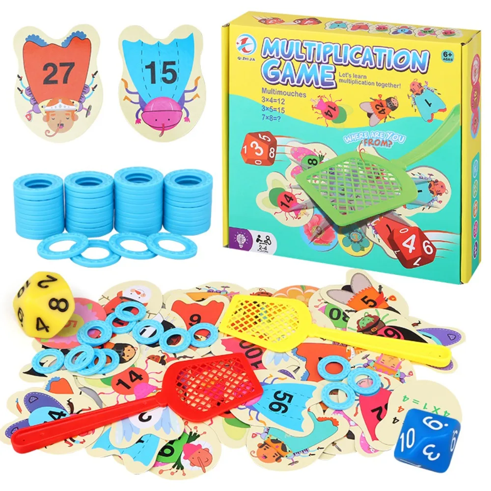 Preschool Educational Toys Fun Cognition English Vocabulary Fly Swatting Parent-child Interaction Toys Intelligence Learning Toy